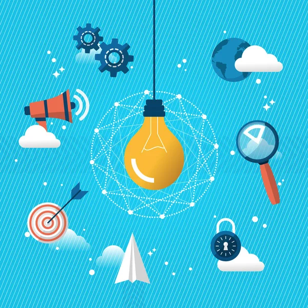 Optimización Motores Búsqueda Ideas Marketing — Foto de Stock