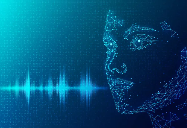 Natural Language Processing Nlp Speech Recognition Computational Linguistics Concept Sound — Foto Stock