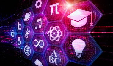 Education Technology - EdTech (EduTech) - e-Learning - Öğrenmek ve Öğretmek için Yenilikçi Dijital Çözümler - Kavramsal Resimler