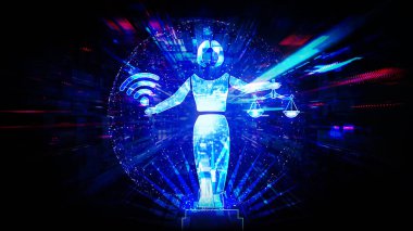 Ağ Tarafsızlığı ve Dijital Haklar - Ağ Tarafsızlığı - Herkes İçin Adil ve Açık İnternet - Kavramsal İllüstrasyon