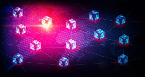 Yerel Özerk Kuruluş Konsepti - DAO - Web3 tarafından oluşturulan Yeni Bilgi Teknolojisi Paradigması ve Engelleme Zincirlerinin kullanımı - Soyut Resimler