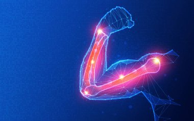 Kemik Doku Mühendisliği Konsepti - BTE - Hücrelerin ve iskelelerin birleşik kullanımı Terapötik Kemik Doku İmplantları - İllüstrasyon