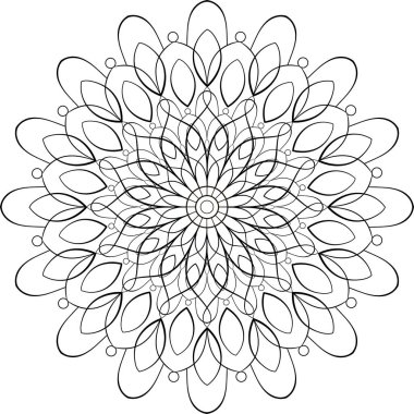 Çocuklar ve yetişkinler için Mandala Rengi