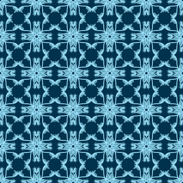 Patrón dibujado a mano azul claro abstracto, patrón sin costura se puede utilizar para el papel pintado, relleno del patrón — Vector de stock