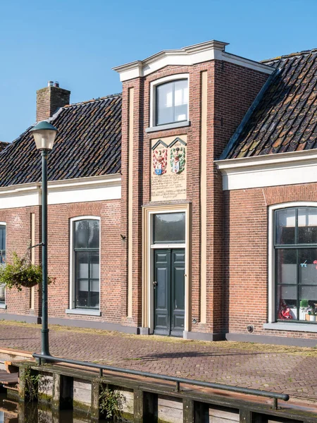 Warga Netherlands Sep 2017 Front Facade Old Popma Gasthuis Guest — Stock Photo, Image