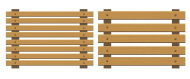 Çizgi film çiftlik köyünün klasik kahverengi kapılarını ayarlayın. Resim koleksiyonu kereste bariyerleri. Demiryolu klasik ev kapısı girişi 