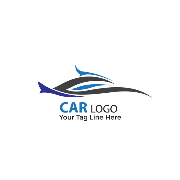 Conceito Abstrato Projeto Logotipo Carro Modelo Automotivo Projeto Vetor Carro — Vetor de Stock