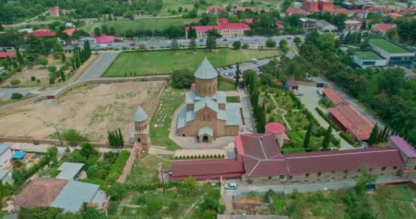 Samtavro Monastery in Mtskheta air video — 비디오