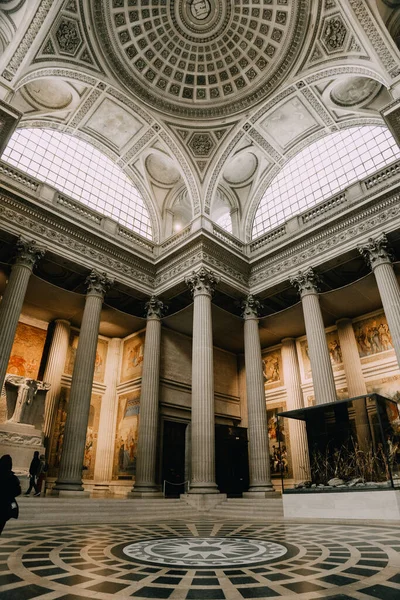 Paris, France - November 04, 2021: Interior of the Pantheon in Paris — Stock Photo, Image