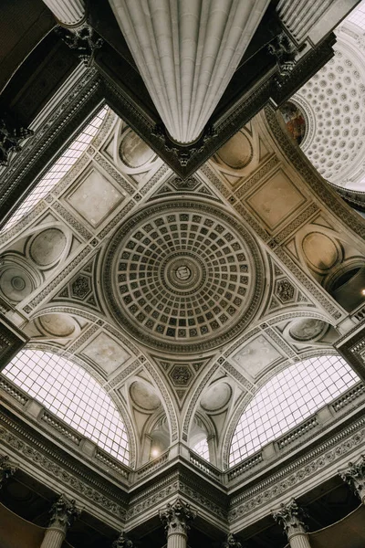 Interior details inside the Pantheon in Paris — Stock Photo, Image