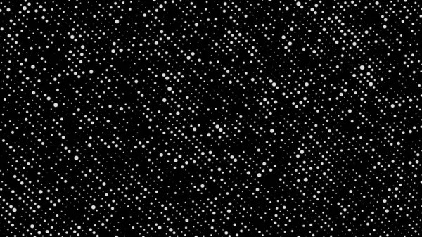 Abstrakter Gepunkteter Schwarzer Hintergrund Gitter Aus Blinkenden Punkten Visualisierung Von — Stockvektor