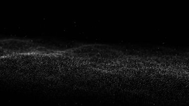 Üç boyutlu dijital dalga. Teknoloji dalgası. Dijital yapıyı aktar. Siber teknoloji geçmişi. 3B görüntüleme.