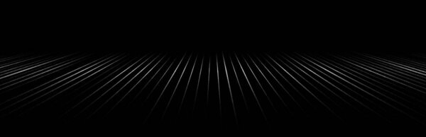 Vector perspective grid. Digital cyberspace. Network connection structure. Black background concept. Vector illustration.