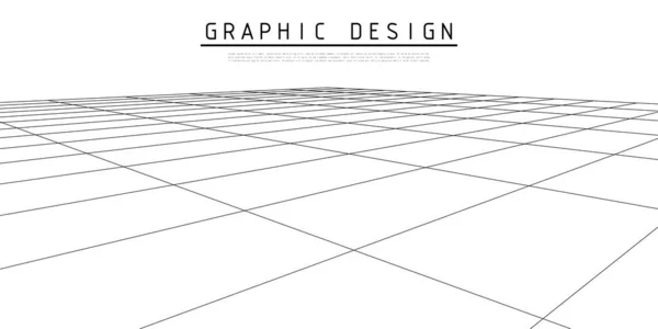 Цифровой Проводной Пейзаж Дизайн Ландшафта Полигона Wireframe Цифровое Киберпространство Горах — стоковый вектор