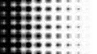 Beyaz arkaplandaki yarım tonlu siyah noktaların derecesi. Pop sanat dokusu. Komik arkaplan. Vektör illüstrasyonu.