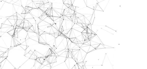 Δομή Σύνδεσης Δικτύου Έννοια Της Υψηλής Τεχνολογίας Και Μέλλον Επικοινωνία — Διανυσματικό Αρχείο