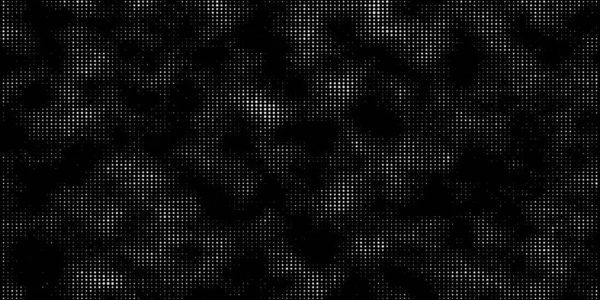 Абстрактный Черный Фон Сетка Мигающих Точек Визуализация Больших Данных — стоковый вектор