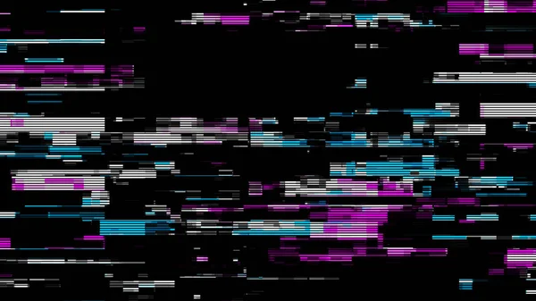 Bir Bilgisayar Ağına Sızmak Arıza Efekti Arka Planı Dijital Akışın — Stok fotoğraf