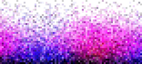 Multicolored Random Pixel Pattern Shuffled Pixels Texture Background Classic Pixel — Stock Vector