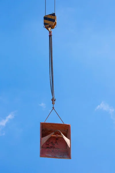 Elevação Paletes Metal Para Materiais Construção Granel Secos Bloco Elevação — Fotografia de Stock