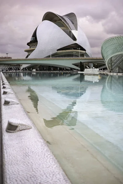 Valencia Spain Nov 2021 Building Queen Sofia Palace Arts City — 스톡 사진