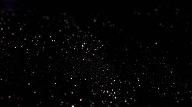 Derin uzay - soyut arkaplan. Altın parıltı ve akrilik boya. Mermer dokusu. Modern Sanat.