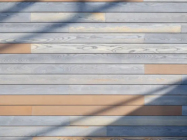 Terrace board floor outdoor background texture. Shadow on deck board