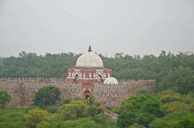 Tughlakabad Kalesi, Delhi, Hindistan harabeleri.