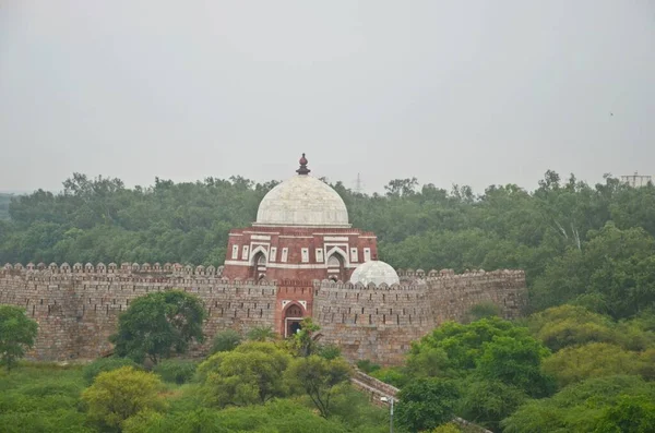 Ruinas Tughlakabad Fort Delhi India —  Fotos de Stock