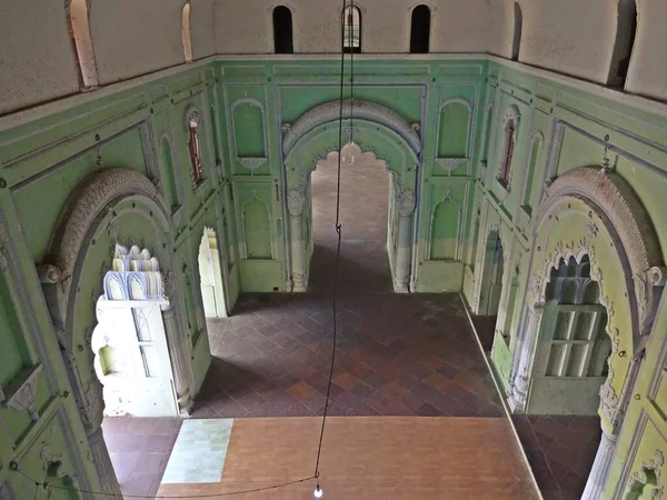 Bara Imambara Lucknow Uttar Prathe的内部 — 图库照片