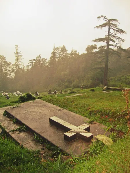 Graveyard Himachal Pradesh India — Stock Photo, Image