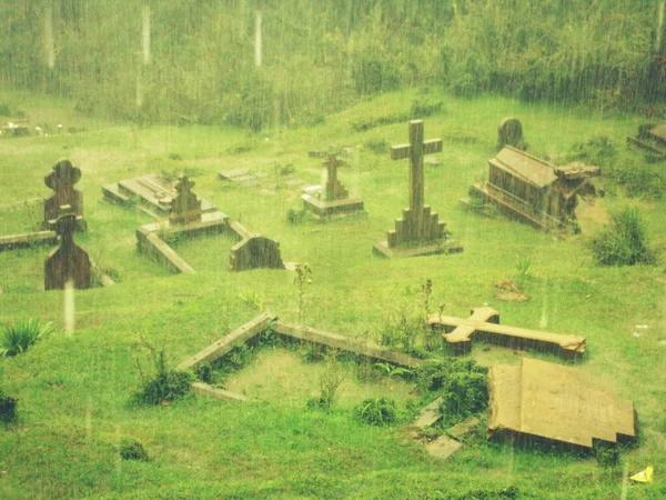 Cementerio Himachal Pradesh India — Foto de Stock