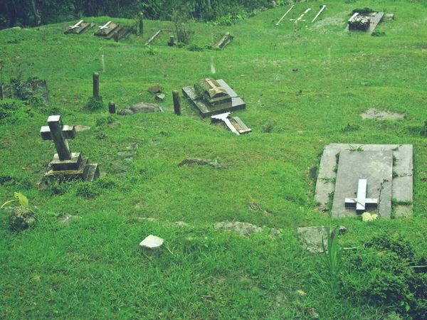 Cementerio Himachal Pradesh India — Foto de Stock