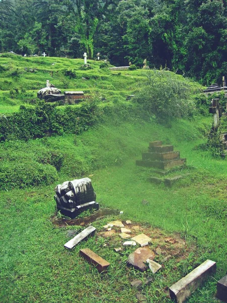 Cimitero Himachal Pradesh India — Foto Stock