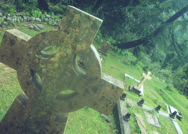 Cimitero Himachal Pradesh India — Foto Stock