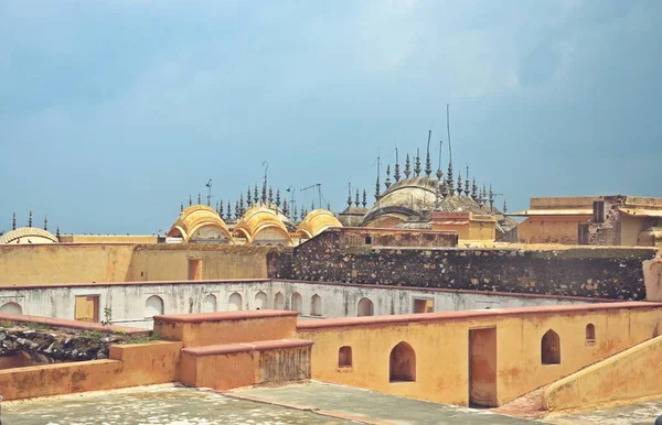 Aussenseite Der Bala Festung Palast Alwar Rajasthan — Stockfoto