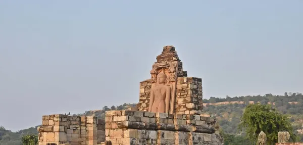 Oude Neelkanth Tempel Blijft Alwar Rajasthan — Stockfoto