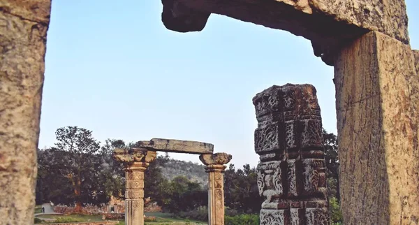 Alter Neelkanth Tempel Bleibt Alwar Rajasthan — Stockfoto