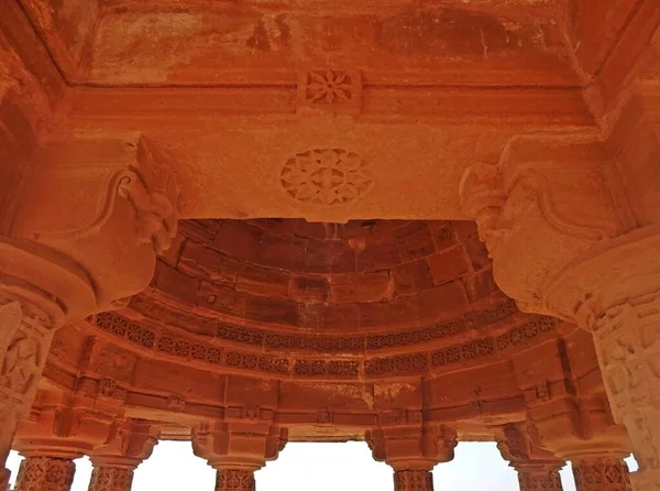 Βασιλικά Κενοτάφια Chhatris Του Bhuj — Φωτογραφία Αρχείου
