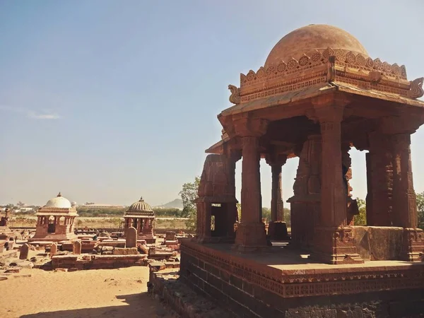 Les Cénotaphes Royaux Chhatris Bhuj — Photo