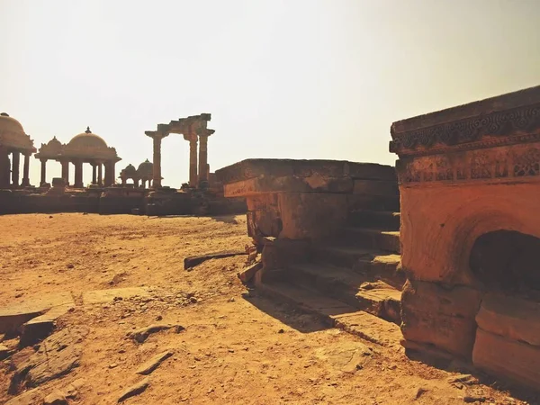 Los Cenotafios Reales Chhatris Bhuj — Foto de Stock