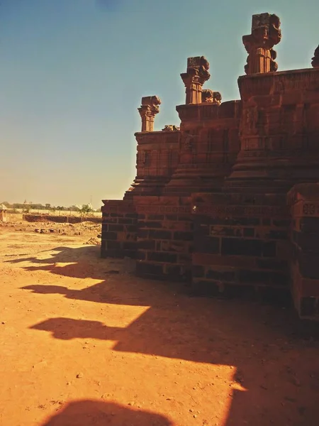 Królewskie Cenotafy Chhatris Bhuj — Zdjęcie stockowe