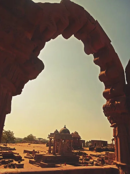Los Cenotafios Reales Chhatris Bhuj —  Fotos de Stock