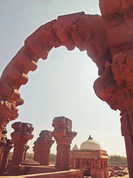 Koninklijke Cenotafen Chhatris Van Bhuj — Stockfoto