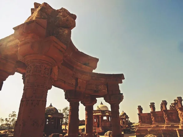 Los Cenotafios Reales Chhatris Bhuj — Foto de Stock
