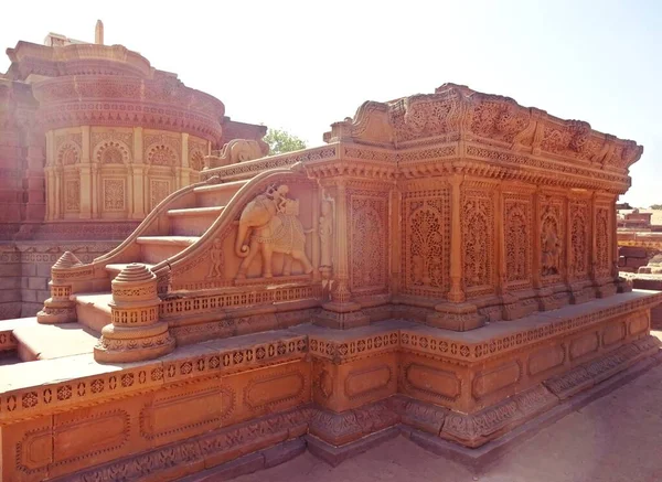 Los Cenotafios Reales Chhatris Bhuj — Foto de Stock