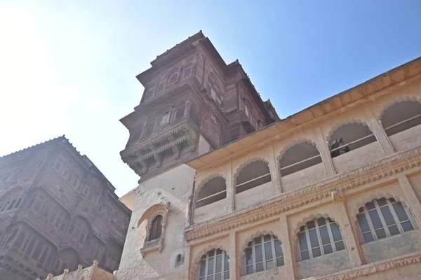 Exterior Palace Mehrangarh Fort Jodhpur Rajasthan India — Stock Photo, Image