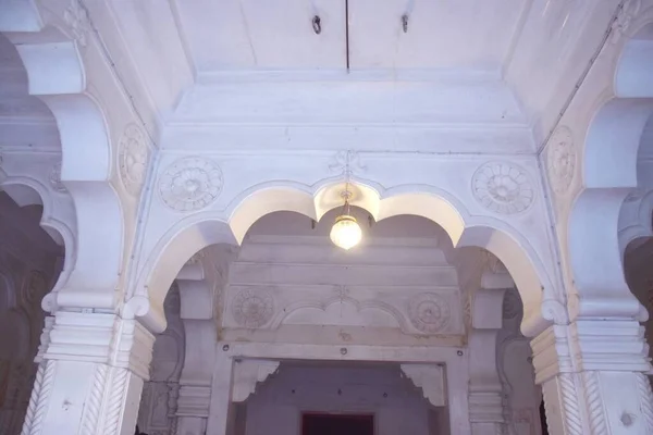 Interiör Mehrangarh Seesh Mahal Palats Vid Jodhpur Rajasthan — Stockfoto