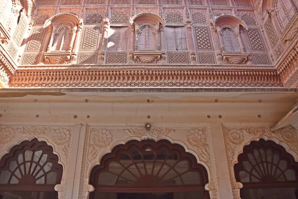 Interior Mehrangarh Seesh Mahal Palace Jodhpur Rajasthan — Fotografia de Stock