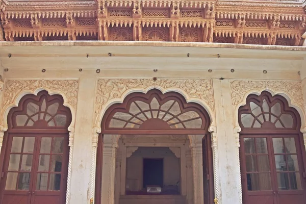 Εσωτερικό Του Mehrangarh Seesh Mahal Palace Στο Jodhpur Rajasthan — Φωτογραφία Αρχείου